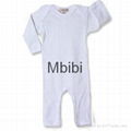 Mbibi Organic Cotton Baby long johns