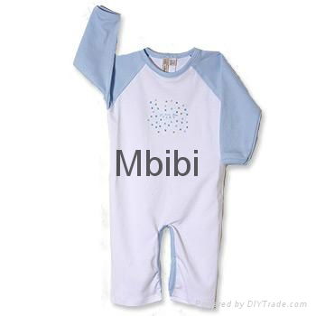 Mbibi Organic Cotton Baby long johns 4