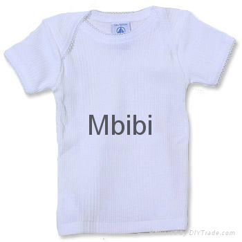 Mbibi Organic Cotton Baby short sleeve t-shirts