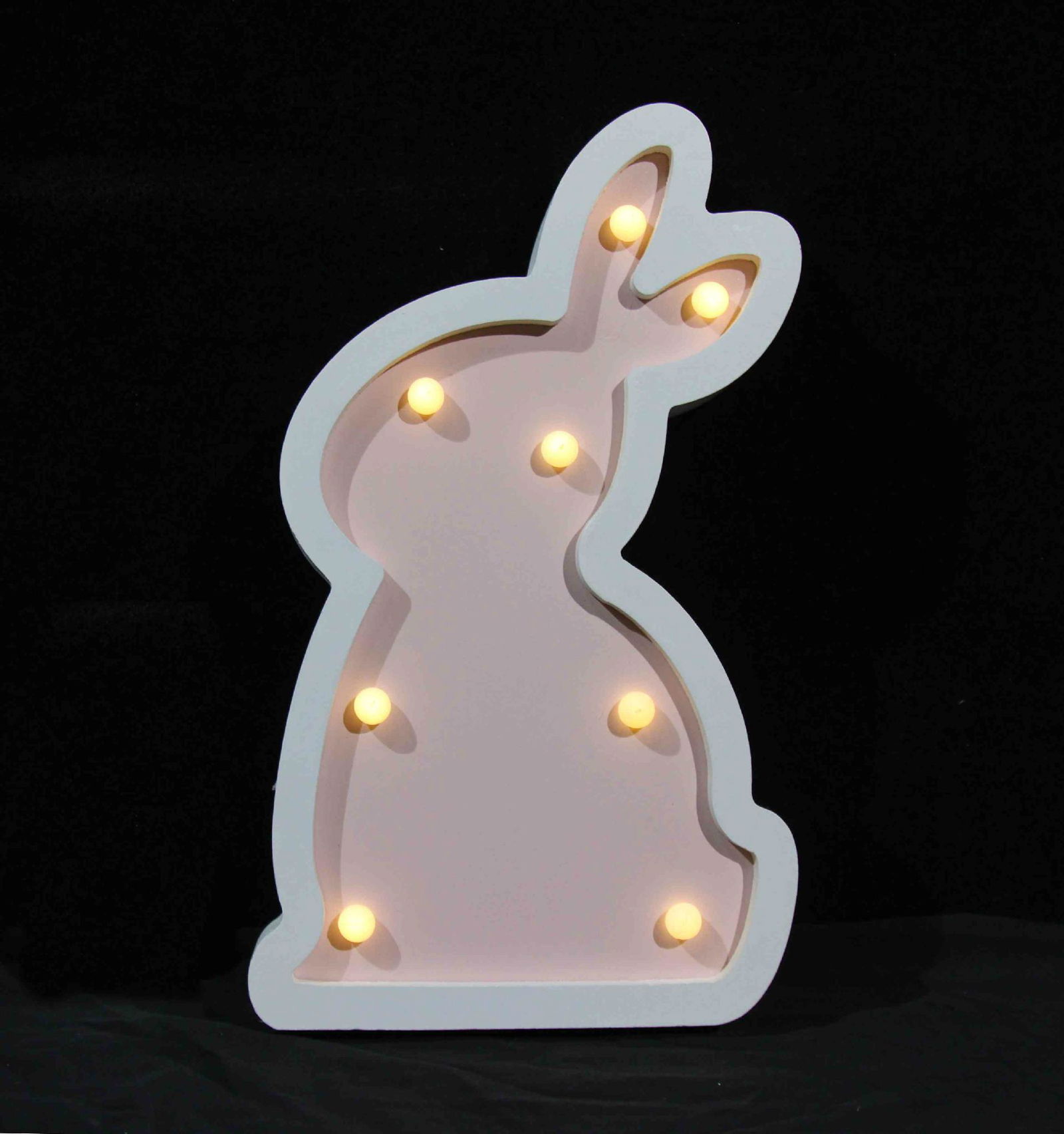 Customized battery rabbit lamp kids baby light holiday decorative gift 2