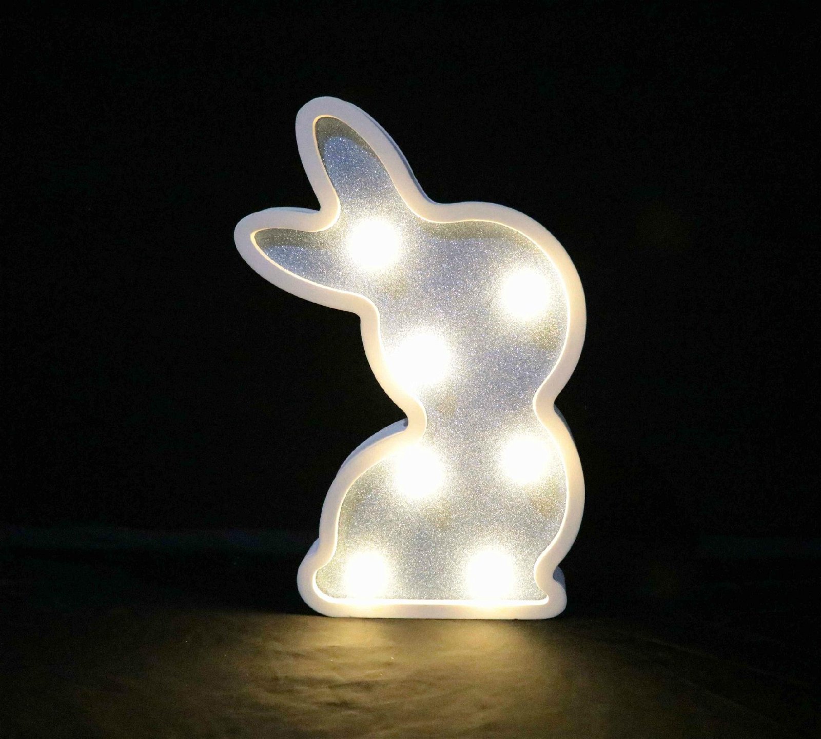 Customized battery rabbit lamp kids baby light holiday decorative gift 3