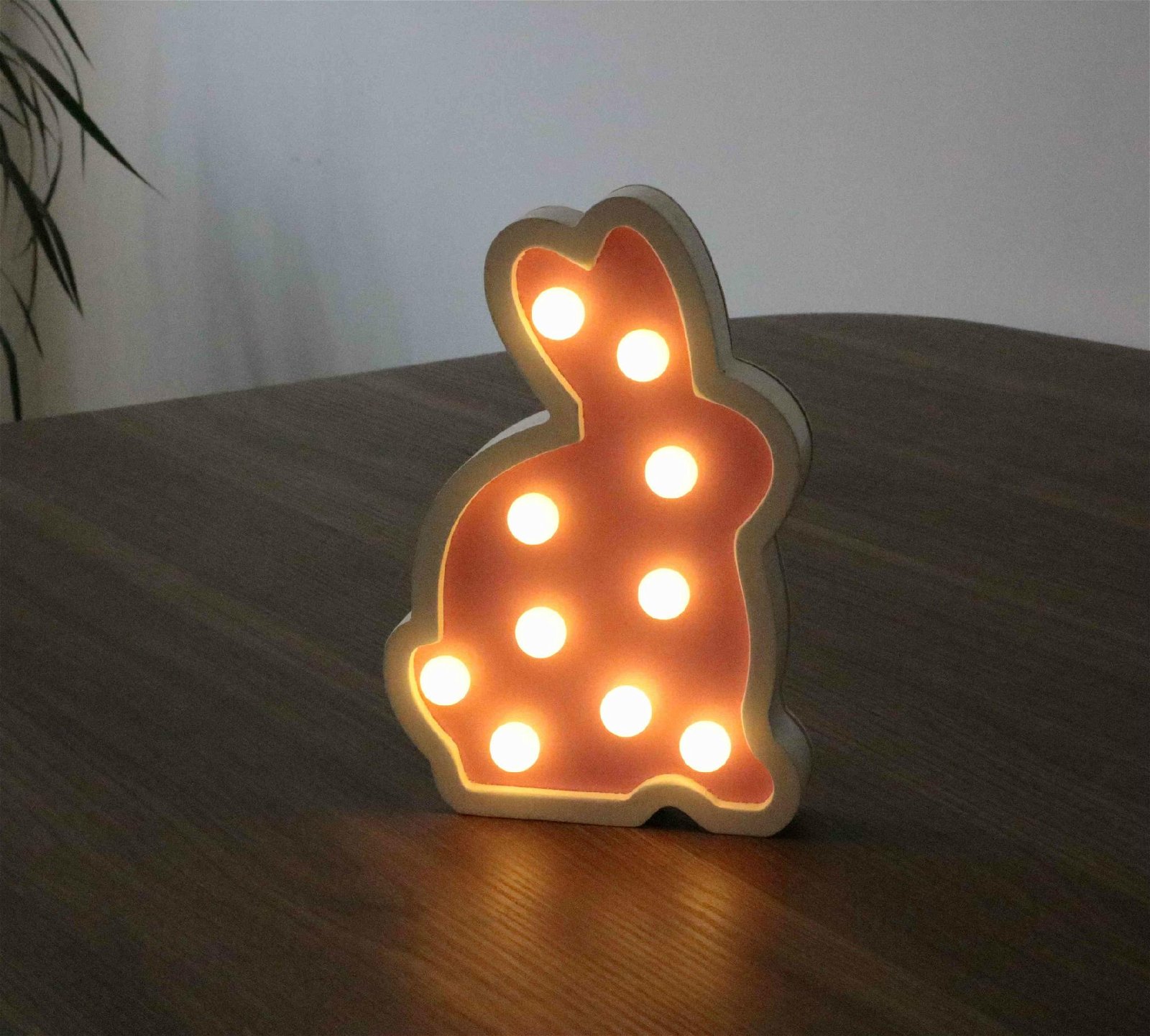 Customized battery rabbit lamp kids baby light holiday decorative gift 4