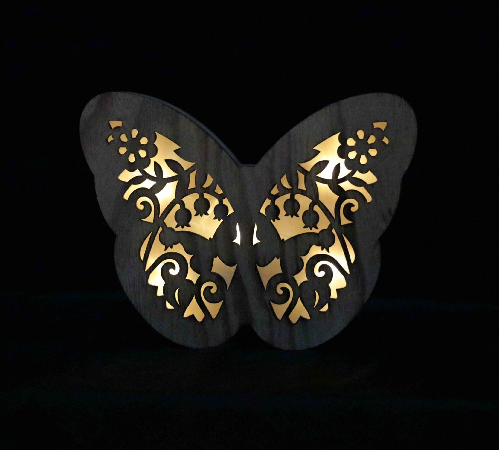 different design eco-friendly butterfly battery baby night light crafts 2