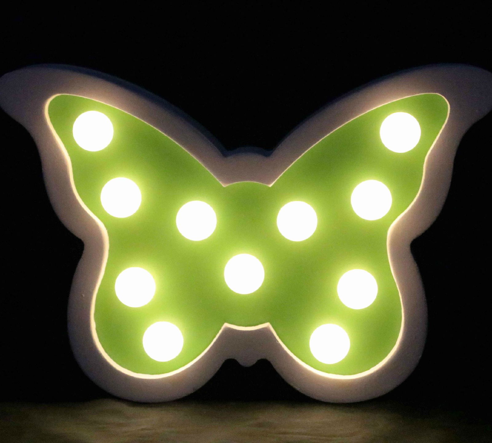 cute animal shaped eco-friendly light wooden battery operated led light 2