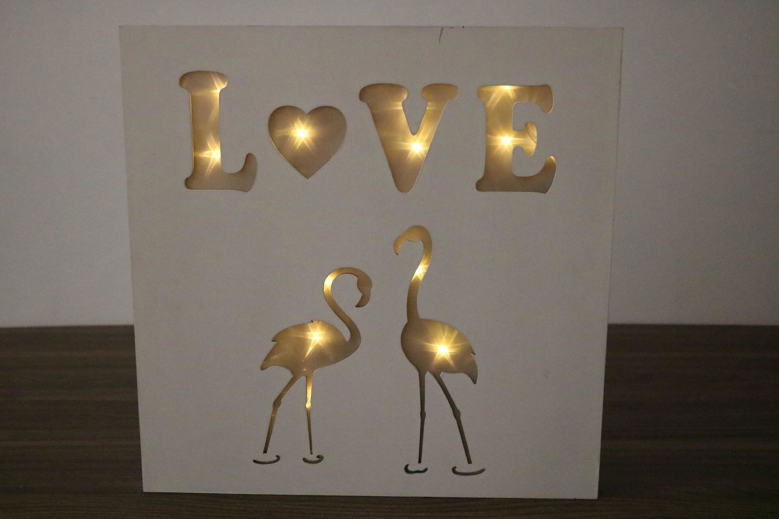 new wholesale energy saving handicraft decoration wooden lamp 2