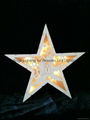 SH series home festival decoration wooden star light wooden crafts 1