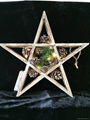 SH series home festival decoration wooden star light wooden crafts 5