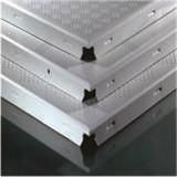 white colour aluminum ceiling clip in perforated celing panel