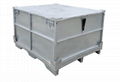 Metal Steel Storage Shipping Box Case Container Pallet 1