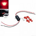 6V-30V automobile and motorcycle general purpose LED high brake light flashing c 1