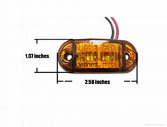 24v/12v LED Trailer Truck Clearance Side