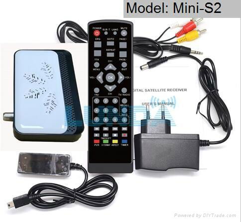 Mini DVB-S2 IPTV IKS for Middle East Middle Asia Pakistan Afghanistan Iraq 2