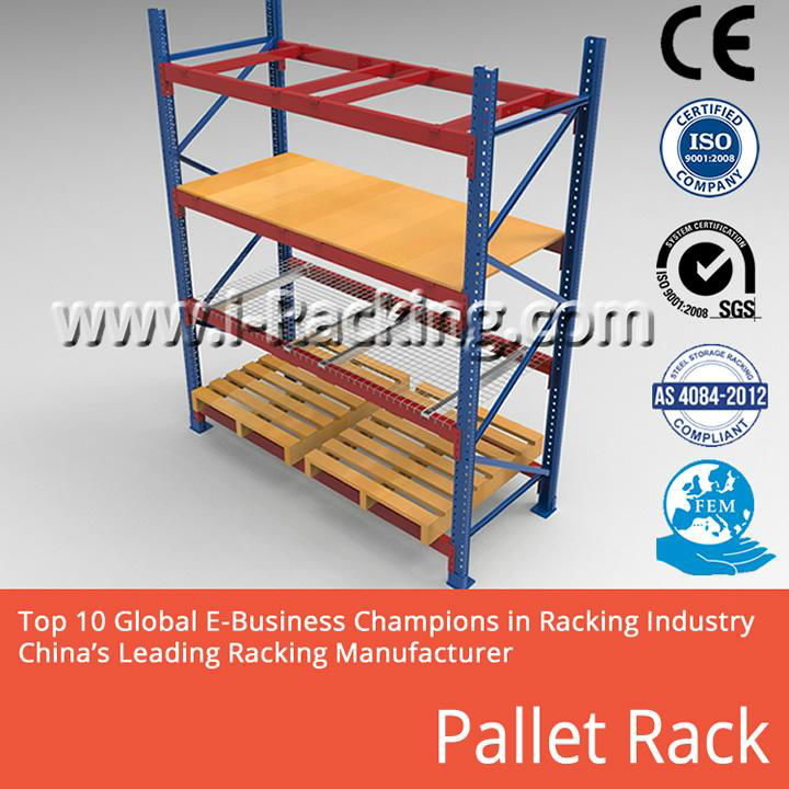 Heavy Duty Pallet Rack System for Industrial Warehouse Storage Solutions 3