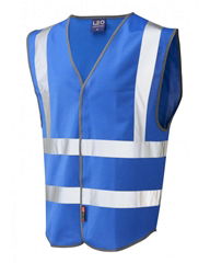 high visibility colorful reflective safety vest