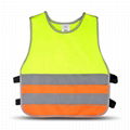 hi viz reflective children warning vest