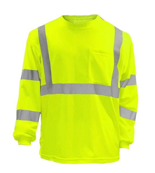 100%Polyester Reflective Security Hi Vis Safety Shirt