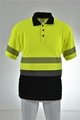 Hi Vis ANSI Class 3 Road Work Safety Short Sleeve T Shirt 5