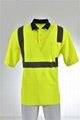 Hi Vis ANSI Class 3 Road Work Safety Short Sleeve T Shirt 2