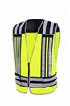 100% Cotton cheap green security safety vest 5