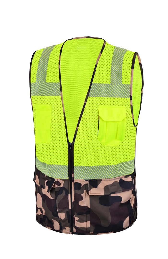 100 Cotton cheap green security safety vest Safety Vest (China