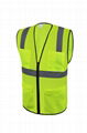 Construction Hi Vis Safety Workwear Vest 1