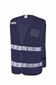80GSM Mesh Traffic Warning Safety Uniforms 4