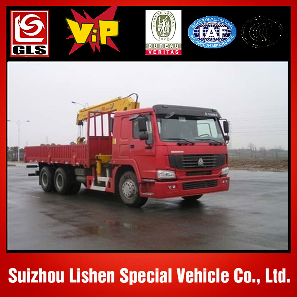 telescopic boom truck mounted crane 4