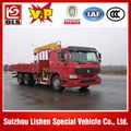 telescopic boom truck mounted crane 4