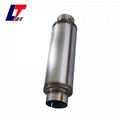 Stainless steel 7" round car muffler LT460031 1