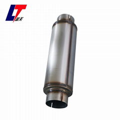 Stainless steel 7" round car muffler LT460031