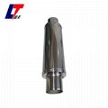 Performance  polished round exhaust car muffler  LT414200P 1