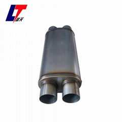 Stainless steel exhaust car muffler LT11249