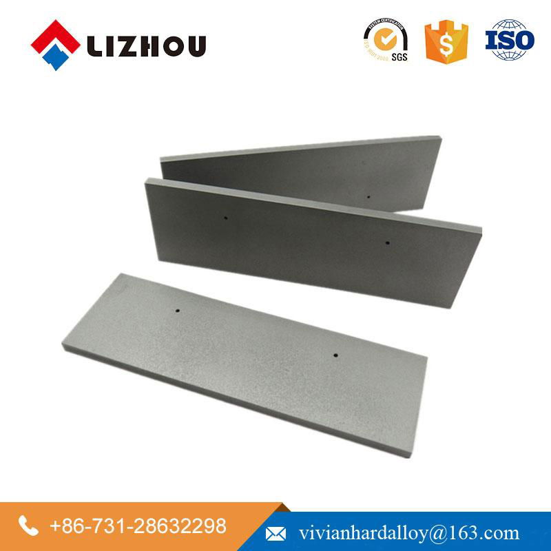 China Zhuzhou YG8 YG15 Good Wear Resistance Tungsten Carbide Sheet