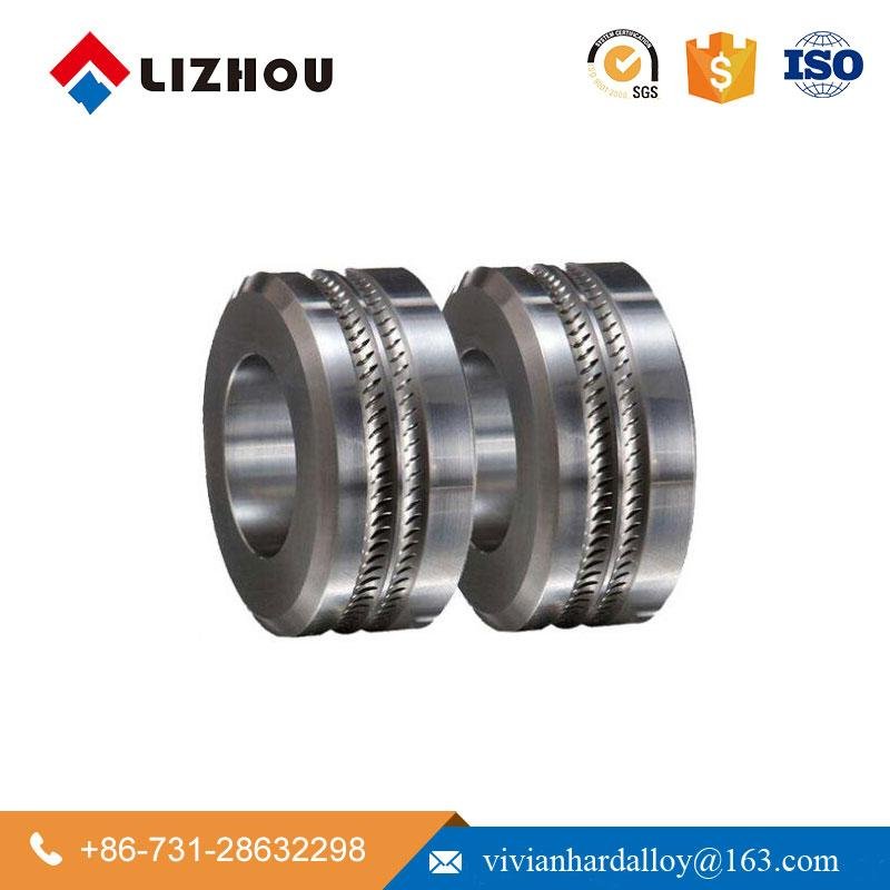Flat Grooved and Thread Tungsten Carbide Roller for Wire Milling Guide