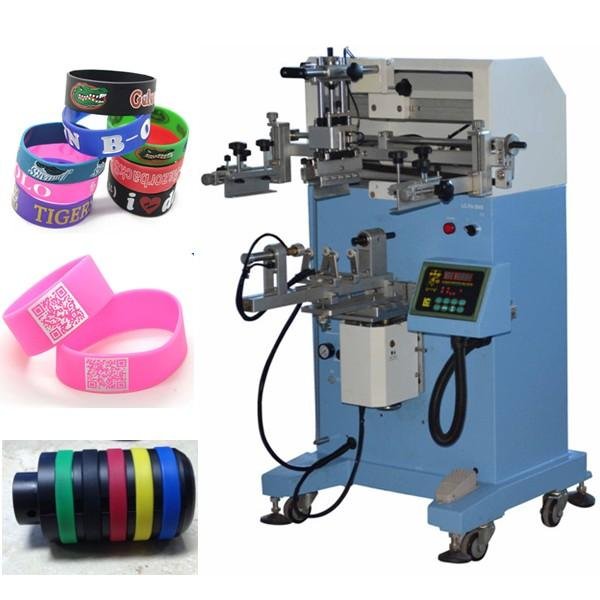 silicone wristband silk screen printing machine 5
