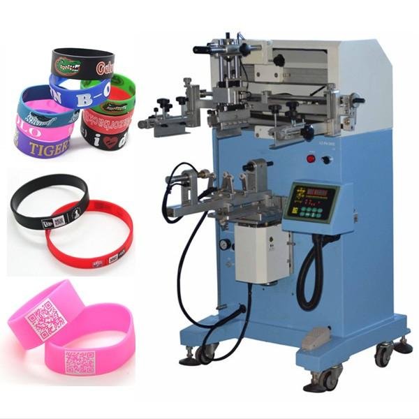 silicone wristband silk screen printing machine 4