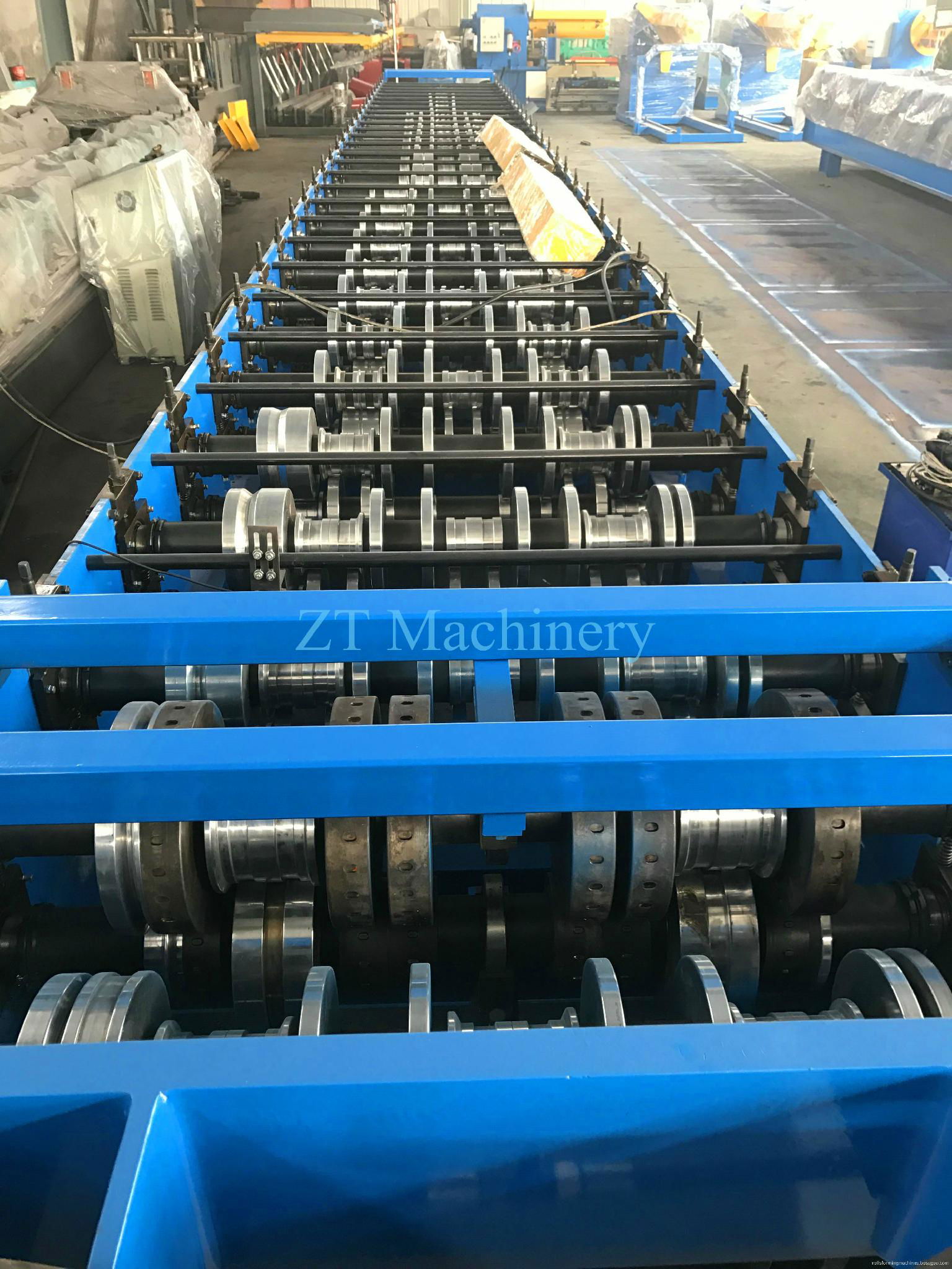 Floor deck metal roller machine 5