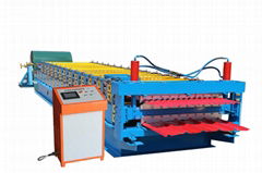 Double Layer Roofing Sheet Roll Forming Machine