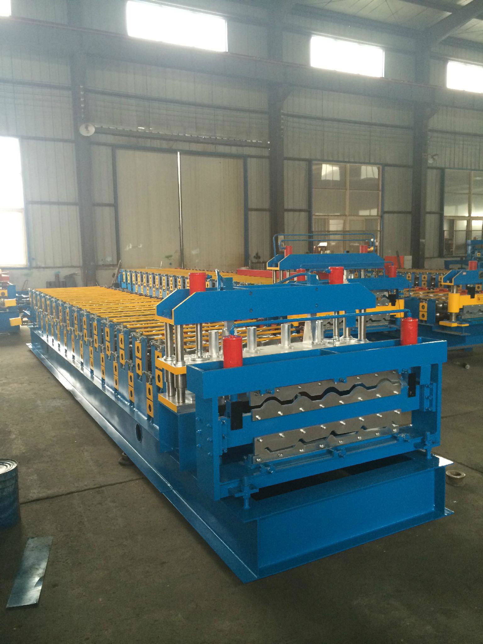 Double Layer Roofing Sheet Roll Forming Machine 2