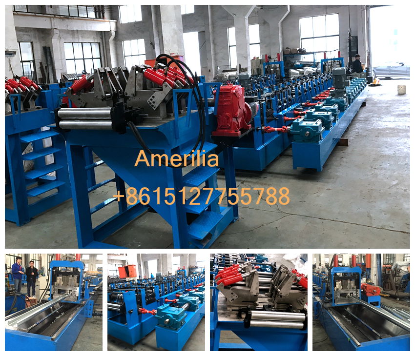 Steel roof purlin roll forming machine 2
