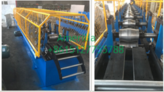 Steel roof battens roll forming machine