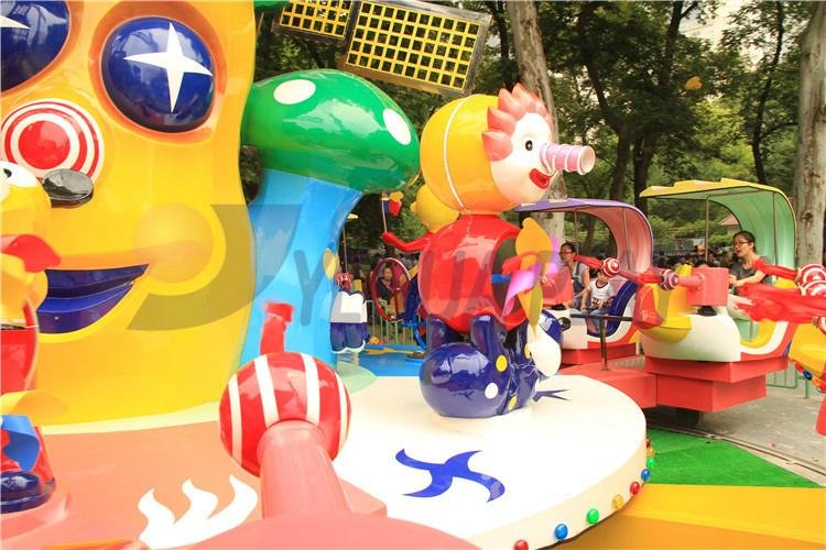 Yehua Amusement Equipment Park Land Play Children Park Play Windmill Kingdom