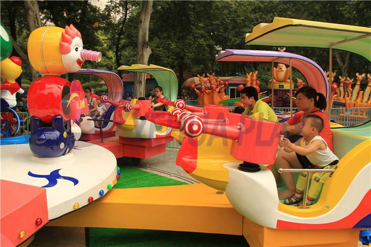 Yehua Amusement Equipment Park Land Play Children Park Play Windmill Kingdom 3