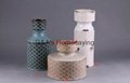 Decorative Antique Finish Ceramic Flower Vase 1
