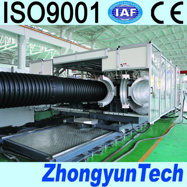 plastic corrugated pipe machine 2