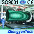 twin wall corrugated pipe extrusion line