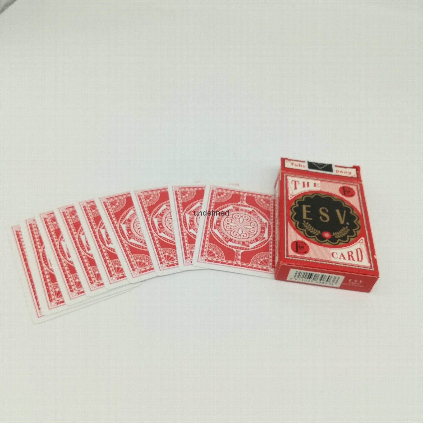 Quality Chinese Greycore Casino Cardstock Paper Pokers  4