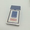 批發定製的中國中華藍芯賭場卡紙撲克紙牌遊戲卡 3