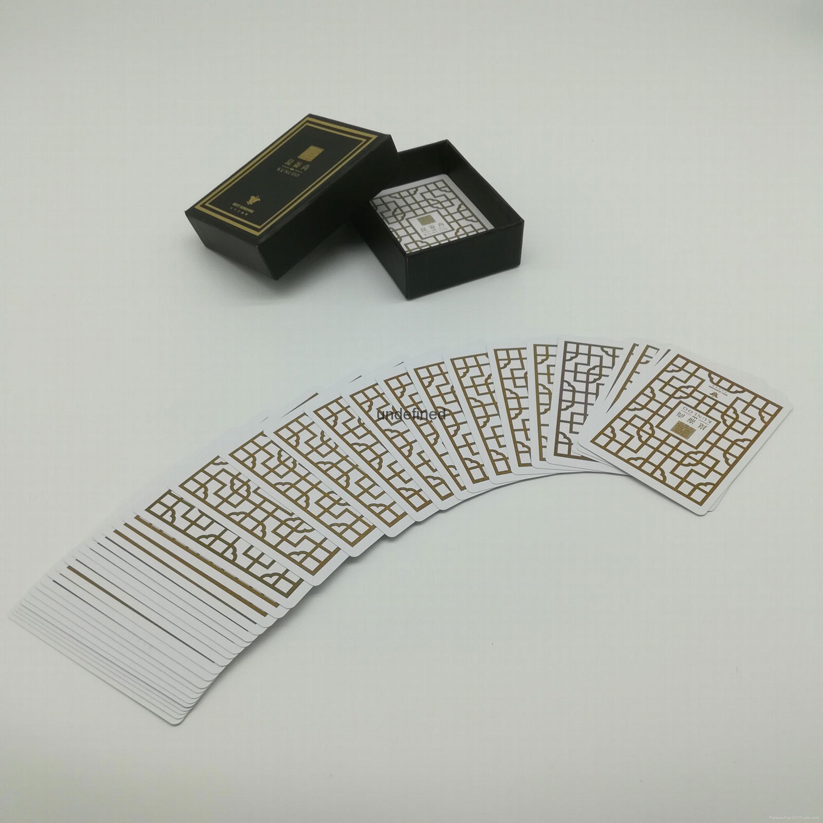 3毫米厚的中国供应商线上生产定制卡牌塑料扑克牌 4