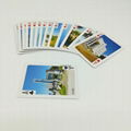 Chinese Bluecore Game Adverising Cardstock Paper Marked Deck Of Playing Cards 4